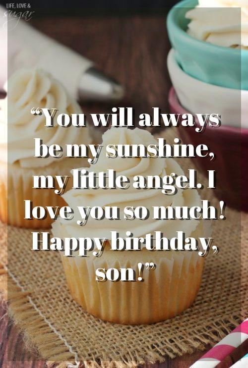 wish birthday for son
